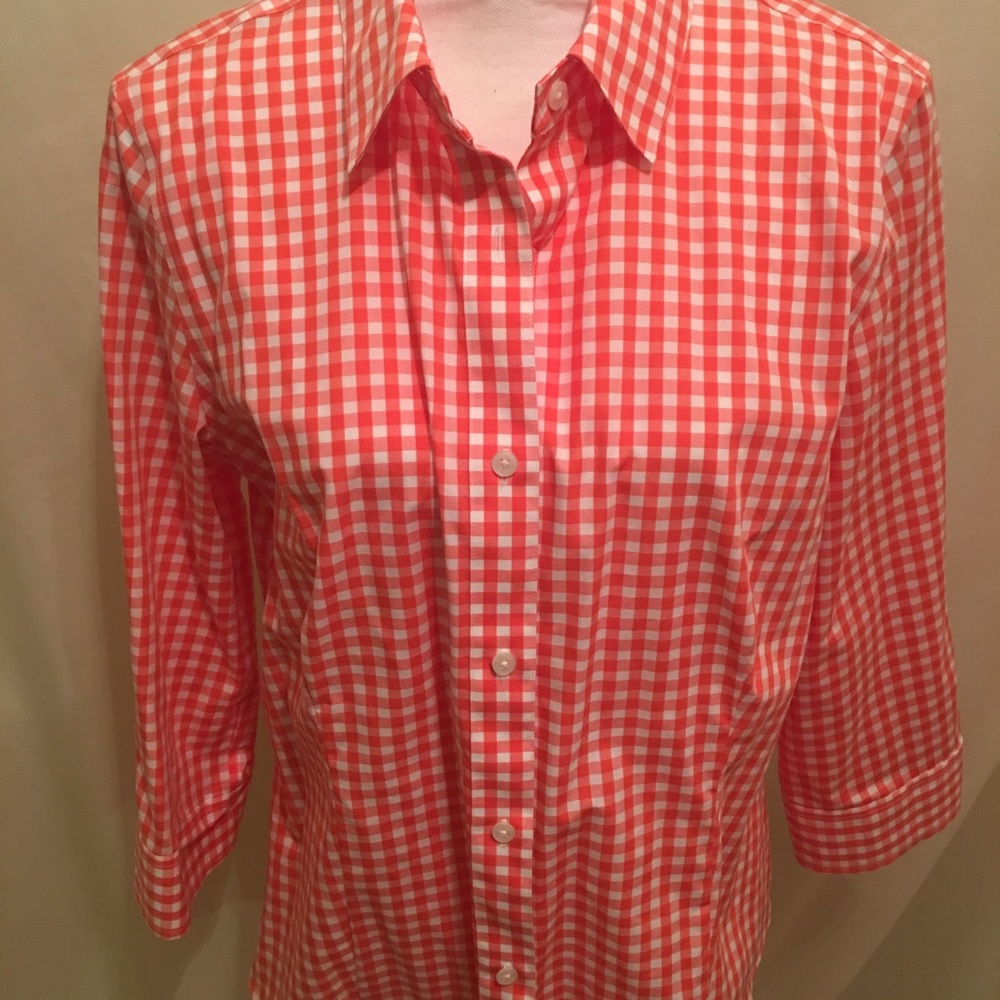 Women’s Jones New York checked shirt